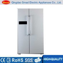 HC-698 Pantalla LED con ahorro de energía, refrigerador, puertas lado a lado